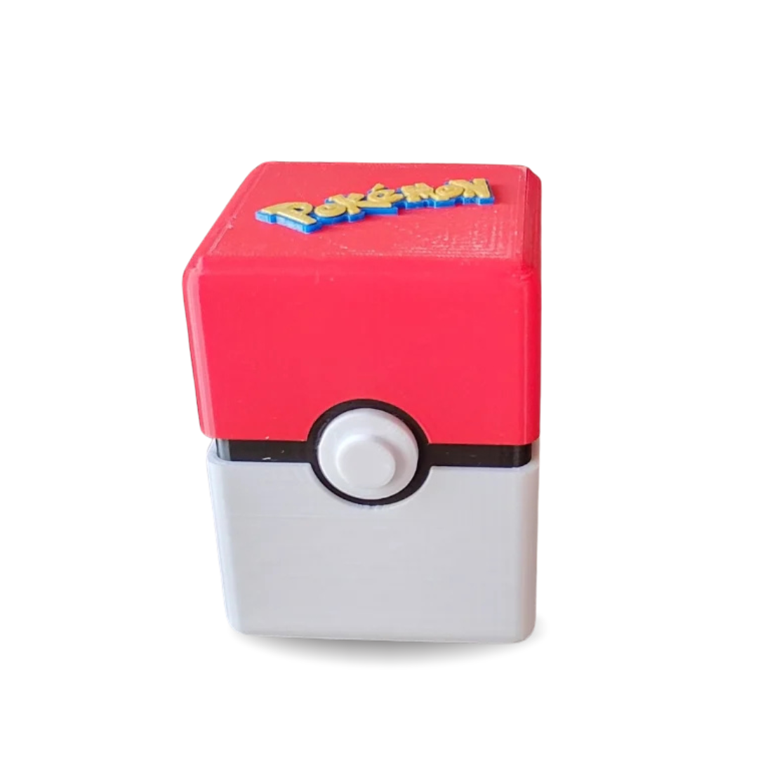 Caja Para Cartas Pokebola con Logo Pokémon