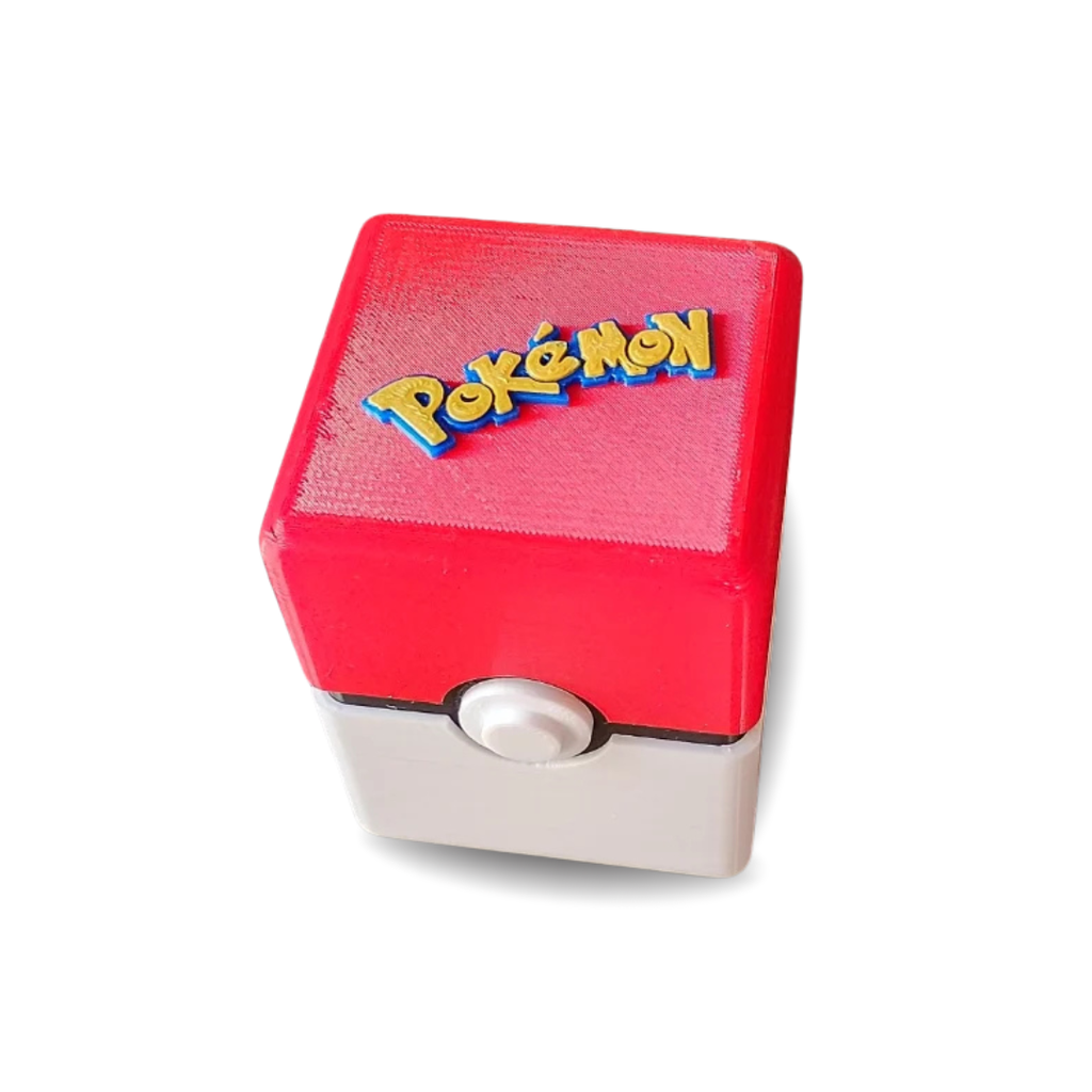 Caja Para Cartas Pokebola con Logo Pokémon