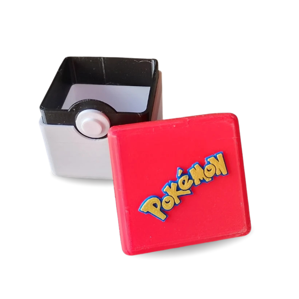 Caja Para Cartas Pokebola con Logo Pokémon