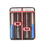 Contador de puntos para el juego de Truco, impreso en 3D con deslizadores rosados y columnas 'Nosotros' y 'Ellos