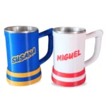 Jarra Chop de Cerveza Personalizada – Con Nombre, Logo o Equipo – Interior de Acero Inoxidable 3D - Imagen 2