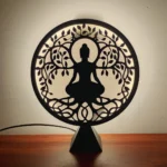 Velador de Noche 3D con Luz LED – Decoración Moderna (22 cm) - Imagen 5